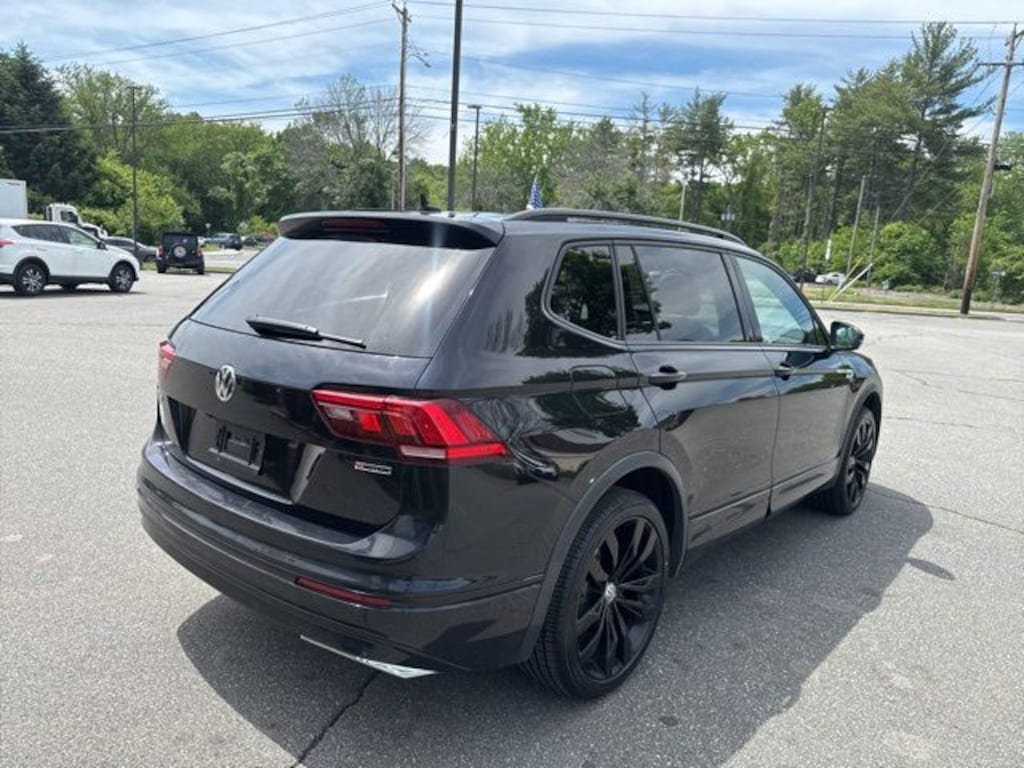 Used 2021 Volkswagen Tiguan 2.0T SE R-Line Black SUV