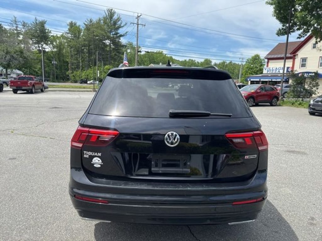 Used 2021 Volkswagen Tiguan 2.0T SE R-Line Black SUV