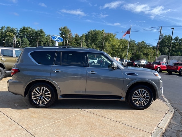 Used 2022 Nissan Armada SL with VIN JN8AY2BD1N9676845 for sale in Swanzey, NH