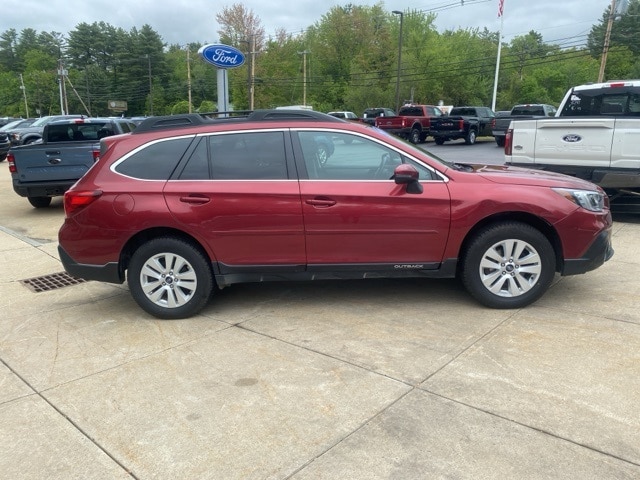 Used 2018 Subaru Outback Premium with VIN 4S4BSAFCXJ3326006 for sale in Swanzey, NH