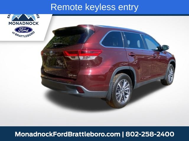 2019 Toyota Highlander XLE photo 4