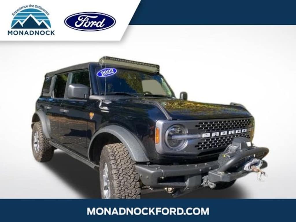 Used 2022 Ford Bronco Badlands SUV