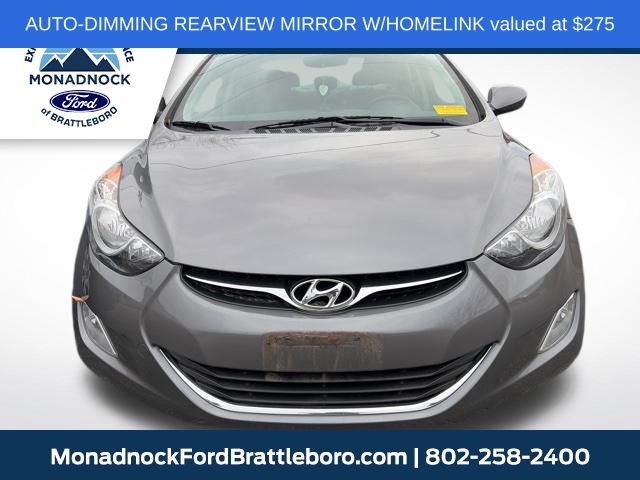 Used 2013 Hyundai Elantra GLS with VIN 5NPDH4AE8DH211385 for sale in Swanzey, NH