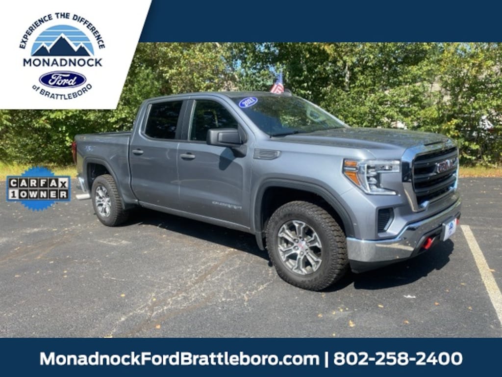Used 2021 GMC Sierra 1500 Base Truck Crew Cab