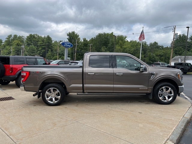 Used 2022 Ford F-150 King Ranch with VIN 1FTFW1ED1NFA38898 for sale in Swanzey, NH