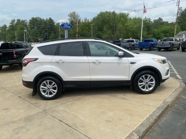 Used 2018 Ford Escape SE with VIN 1FMCU9GD5JUB18310 for sale in Swanzey, NH