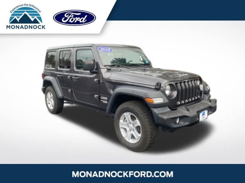 Used 2018 Jeep Wrangler Unlimited Sport S SUV