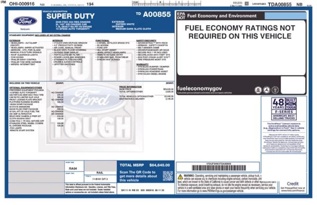 New 2026 Ford F-550SD TRUCK