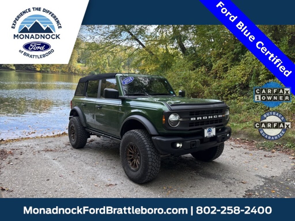 Certified 2024 Ford Bronco Black Diamond SUV