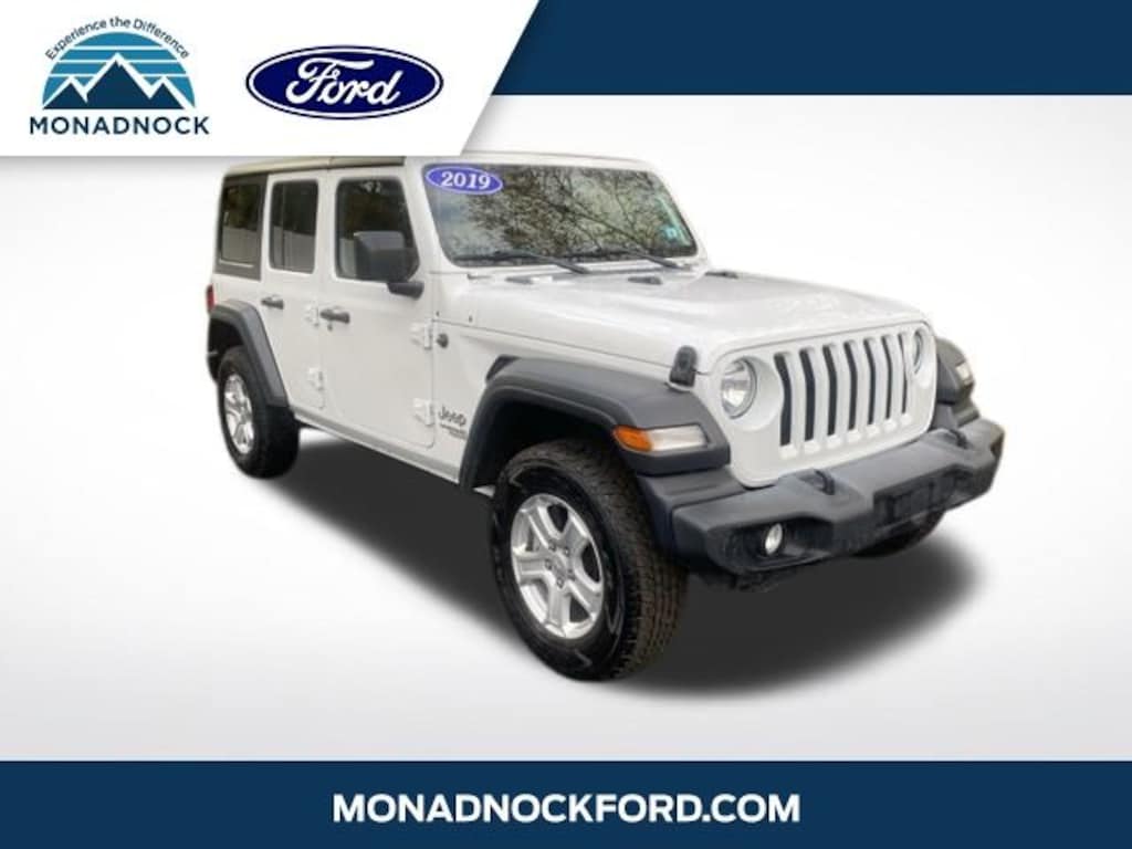 Used 2019 Jeep Wrangler Unlimited Sport 4x4 SUV