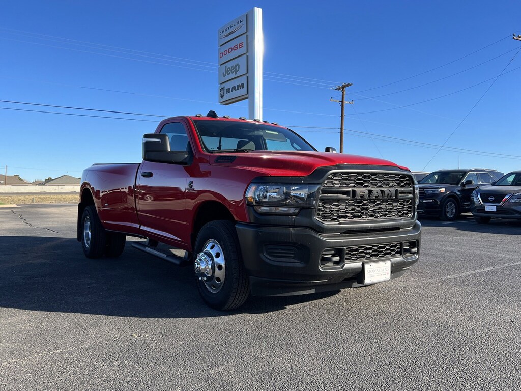 New 2024 Ram 3500 TRADESMAN REGULAR CAB 4X2 8' BOX For Sale Monahans TX