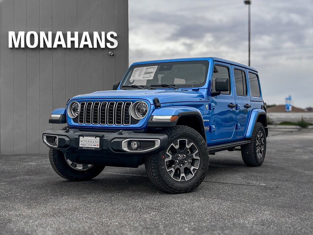 New 2024 Jeep Wrangler 4DOOR SAHARA For Sale Monahans TX
