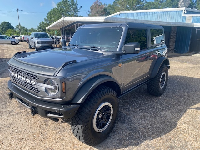 Used 2023 Ford Bronco 2-Door Badlands with VIN 1FMDE5CP9PLB06783 for sale in Abbeville, AL