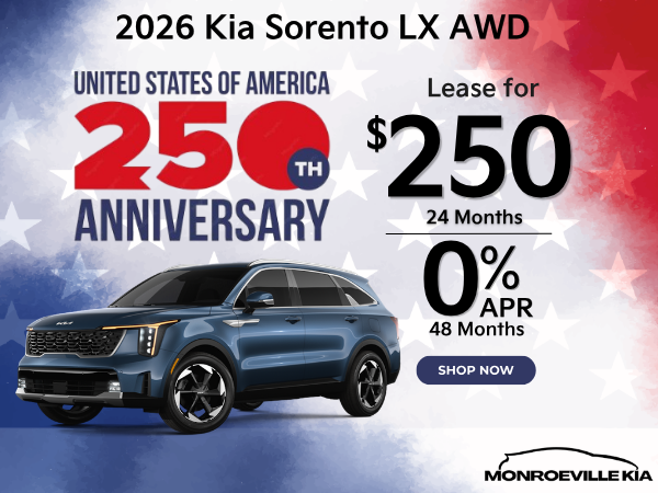 Kia Lease Deals Monroeville PA | Pittsburgh | Incentives | New 