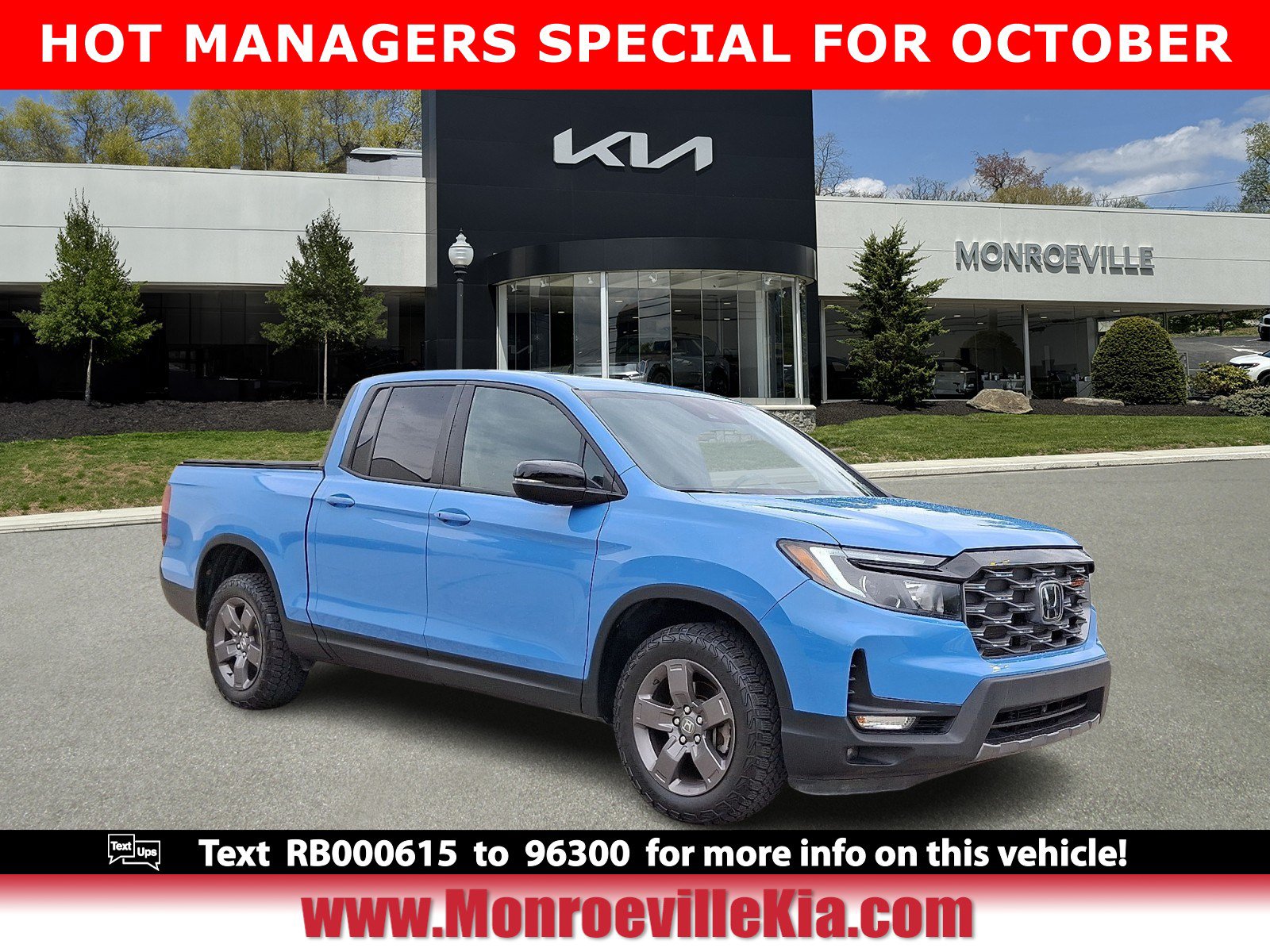 Used 2024 Honda Ridgeline TrailSport TrailSport AWD