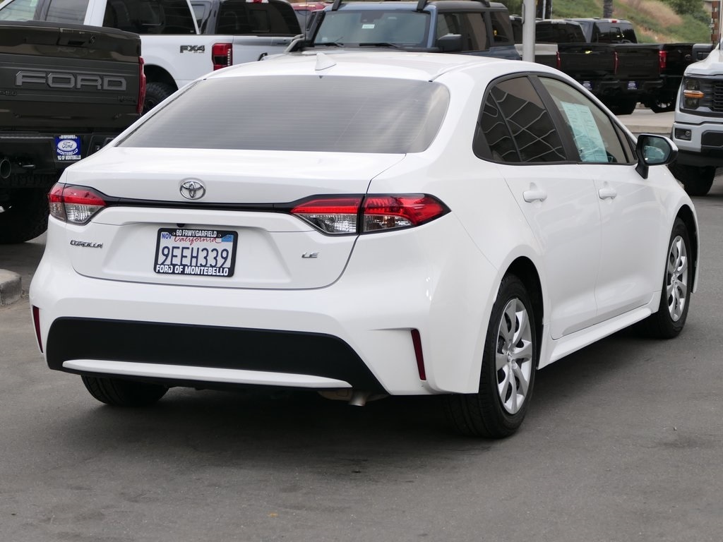 Used 2021 Toyota Corolla LE with VIN 5YFEPMAE1MP231665 for sale in Montebello, CA