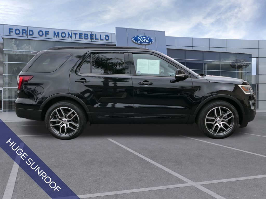 Used 2017 Ford Explorer Sport with VIN 1FM5K8GT3HGB21781 for sale in Montebello, CA