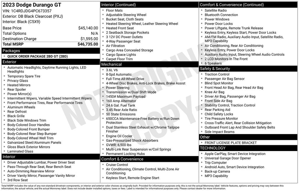 Used 2023 Dodge Durango GT SUV