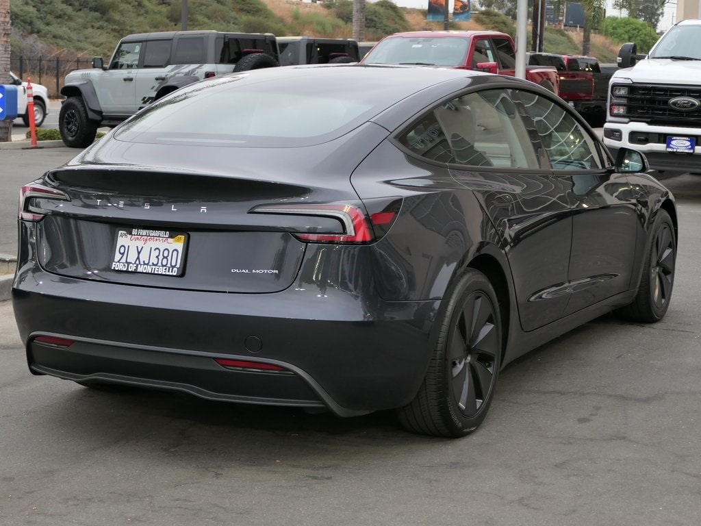 Used 2024 Tesla Model 3 Long Range with VIN 5YJ3E1EB0RF734523 for sale in Montebello, CA