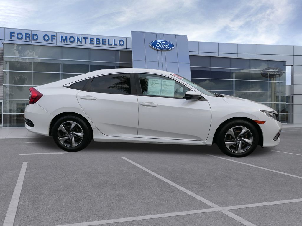 Used 2021 Honda Civic LX with VIN 2HGFC2F63MH528563 for sale in Montebello, CA