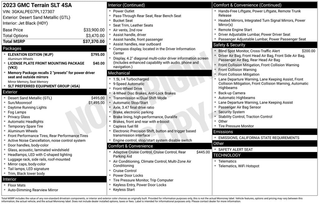 Used 2023 GMC Terrain SLT SUV