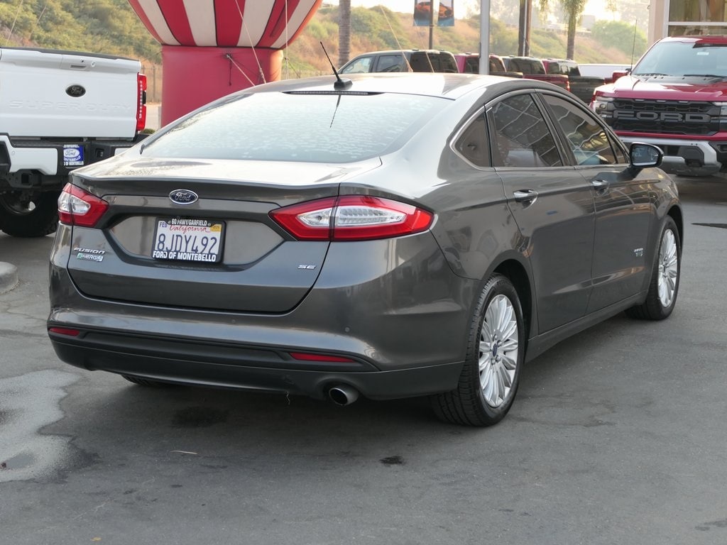 Used 2016 Ford Fusion Energi SE Luxury with VIN 3FA6P0PU8GR373401 for sale in Montebello, CA