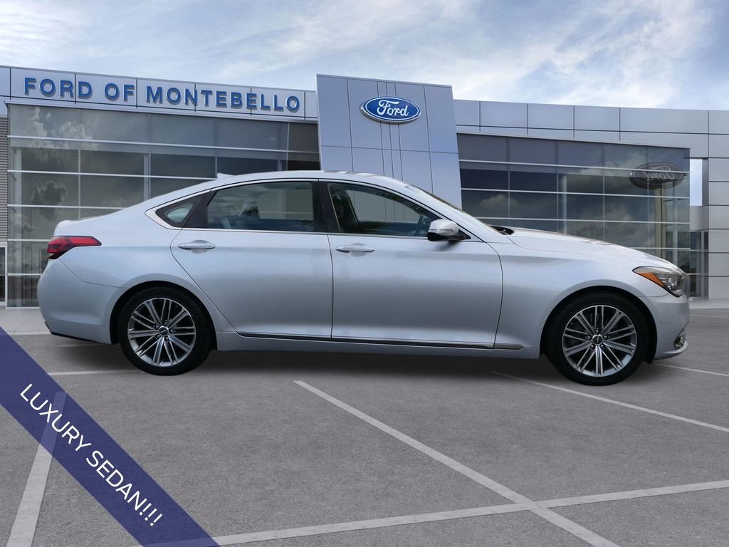 Used 2018 GENESIS G80 Base with VIN KMHGN4JE0JU231374 for sale in Montebello, CA