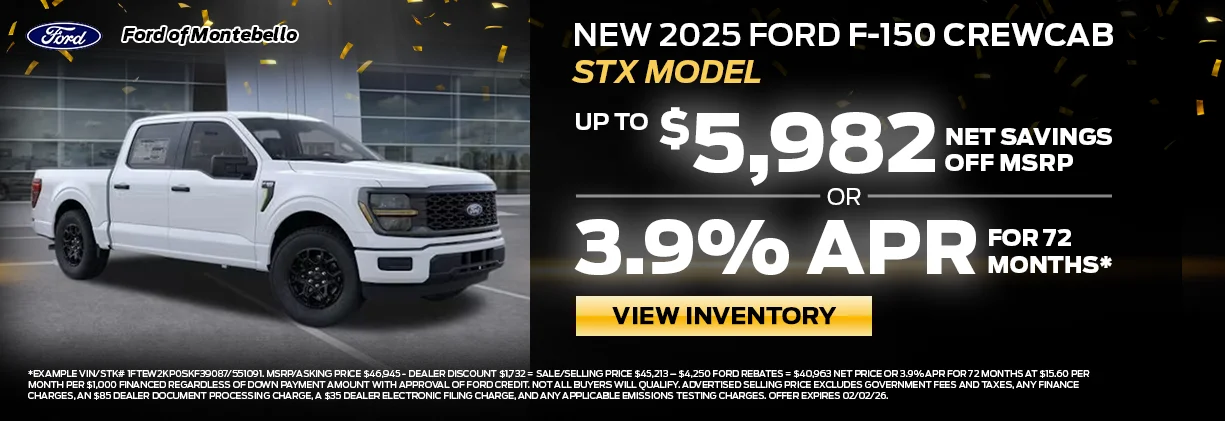 New Ford Special in Montebello