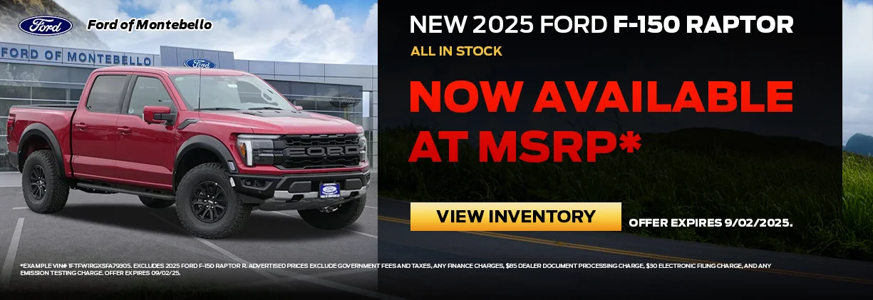 New Ford Special in Montebello