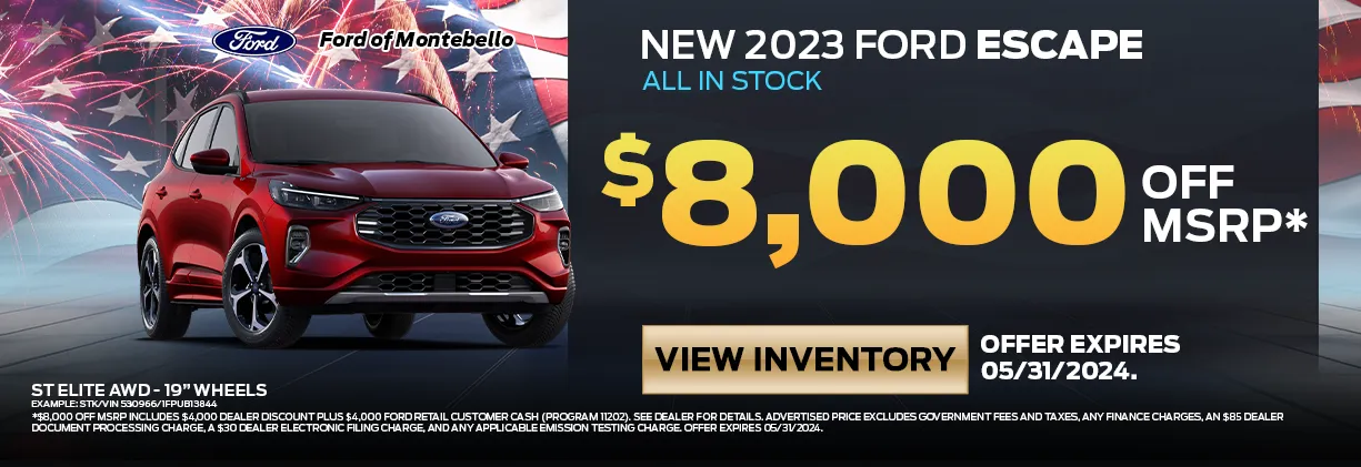 New Escape Sport special in Montebello