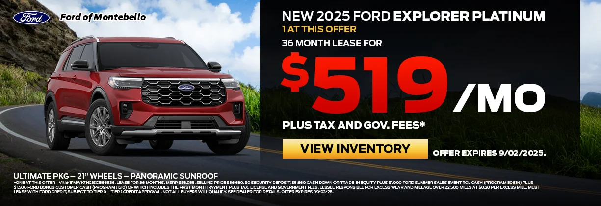 New Ford Special in Montebello