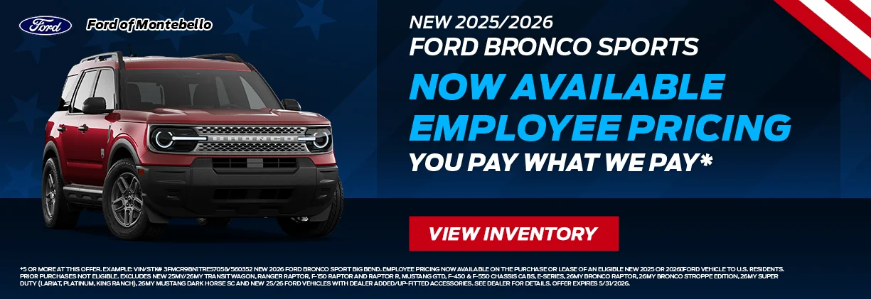 New Ford Special in Montebello