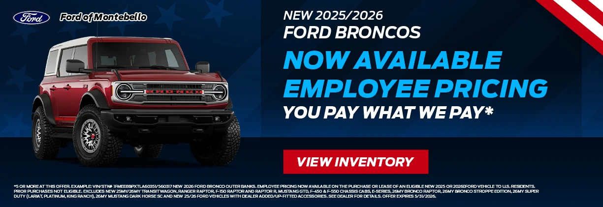 New Ford Special in Montebello