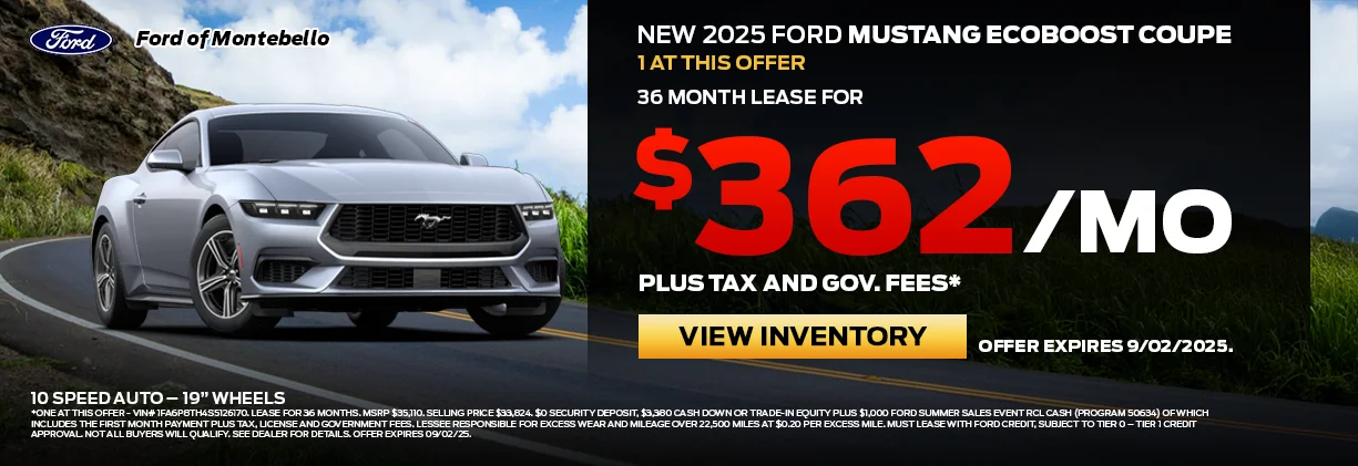 New Ford Special in Montebello