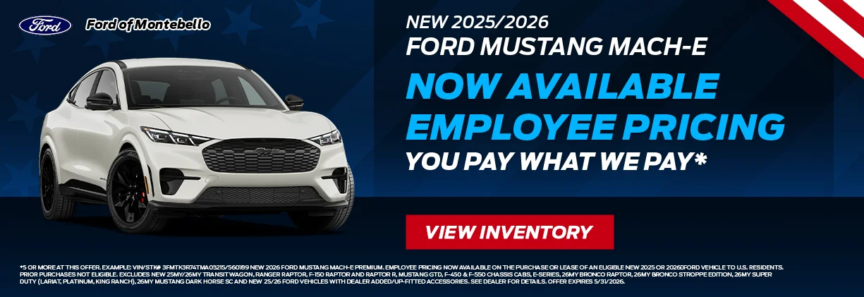 New Ford Special in Montebello