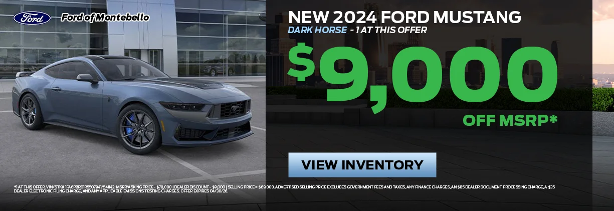 New Ford Special in Montebello