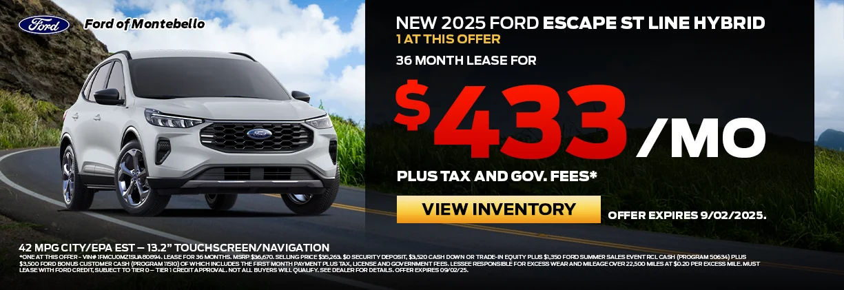 New Ford Special in Montebello