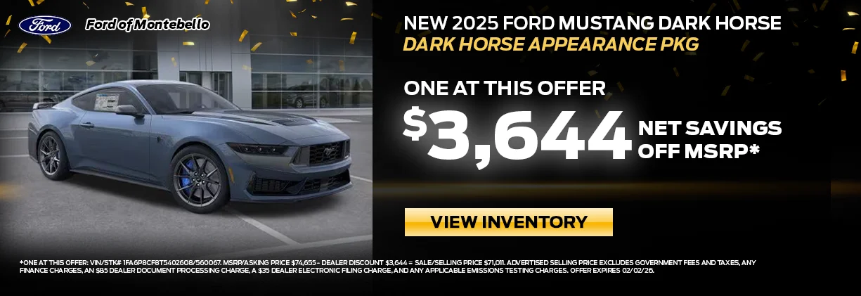 New Ford Special in Montebello