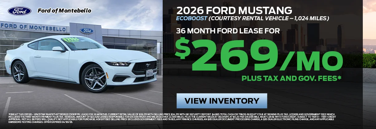New Ford Special in Montebello