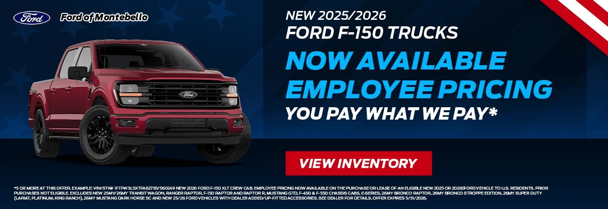 New Ford Special in Montebello