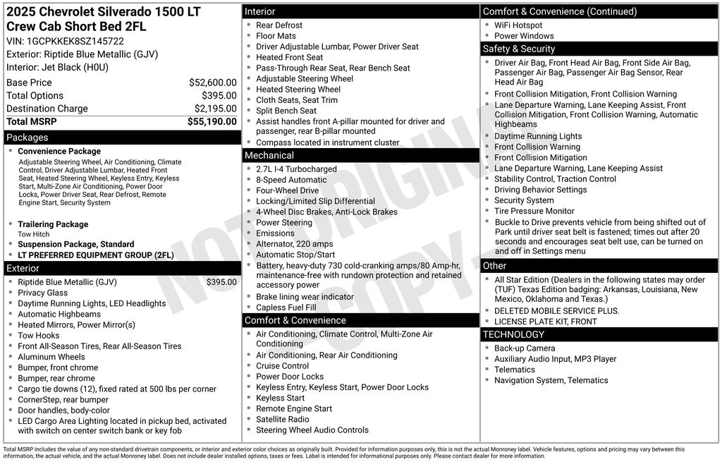 2025 Chevrolet Silverado 1500 LT photo 2