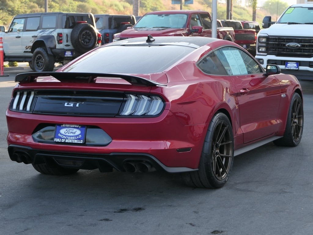 Used 2022 Ford Mustang GT Premium with VIN 1FA6P8CF8N5149907 for sale in Montebello, CA