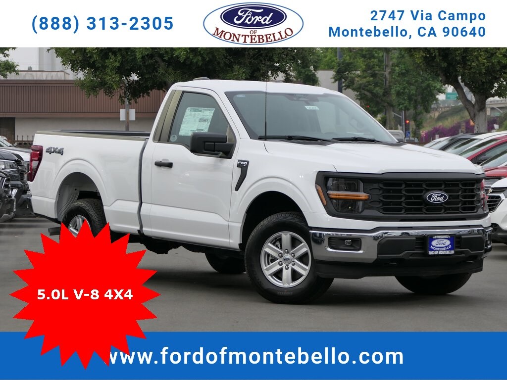 New 2024 Ford F150 For Sale at Ford of Montebello VIN 1FTMF1L52RKD04672