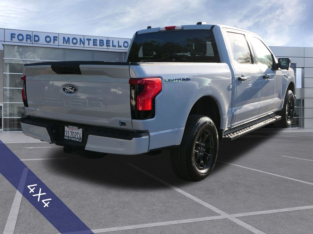 Used 2025 Ford F-150 Lightning XLT with VIN 1FTVW3LK9SWG11633 for sale in Montebello, CA