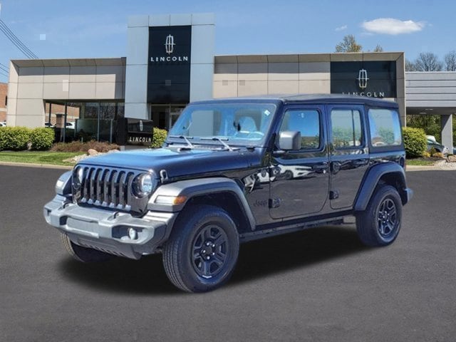 Used 2022 Jeep Wrangler Unlimited Sport with VIN 1C4HJXDG5NW225504 for sale in Cincinnati, OH