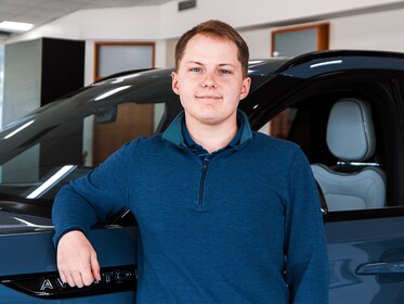 Staff member Dylan Royer from ID_3b9e81d7adcf