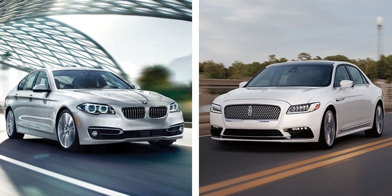 Lincoln Continental vs BMW 5-Series Sedan | Lincoln of Cincinnati