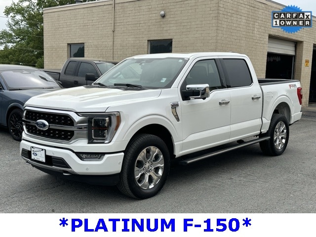 Certified 2023 Ford F-150 Platinum with VIN 1FTFW1E86PFB45242 for sale in Troy, NC