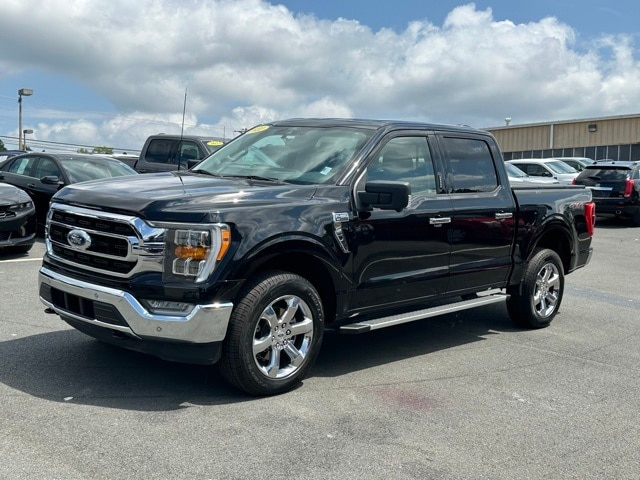 Certified 2022 Ford F-150 XLT with VIN 1FTEW1EP7NFA65612 for sale in Troy, NC