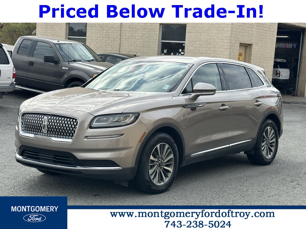 Used 2021 Lincoln Nautilus Base with VIN 2LMPJ6J99MBL02631 for sale in Troy, NC